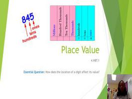 Math 4 Unit 1 Place Value