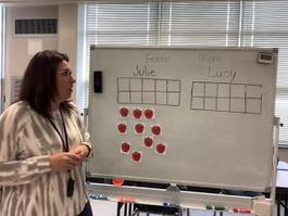 Math K Unit 5 Compare Situations  Greater Unknown